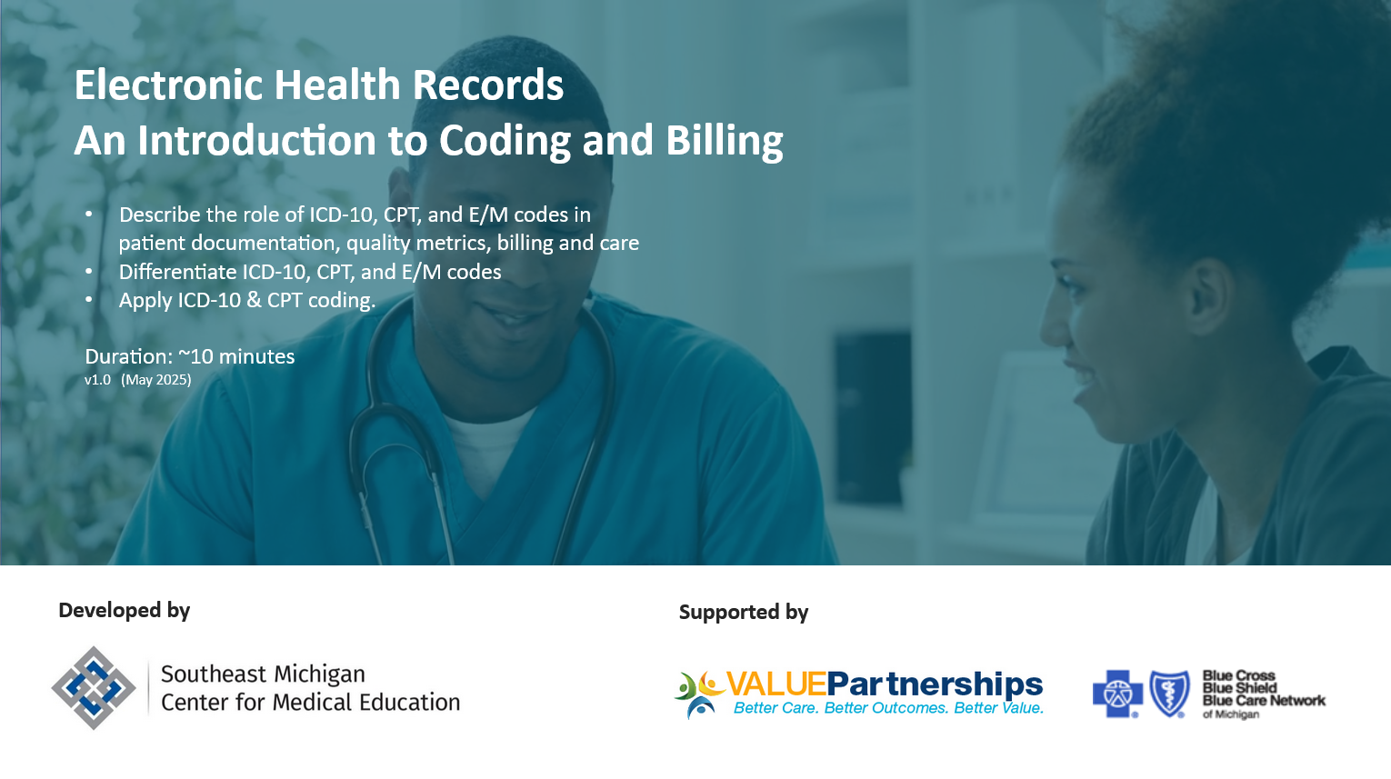 Introduction to Coding and Billing